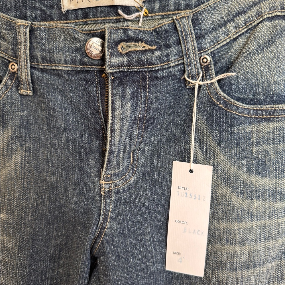 Vintage Paris Chic Women’s Flare Jeans Size 4 Originally 195.00 Embellished - Picture 6 of 13
